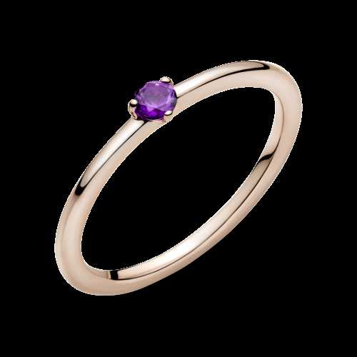 Anillo Solitario Morado - 189259C06-54