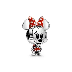 Charm Minnie Mouse con Vestido de Lunares y Lazo - 798880C02