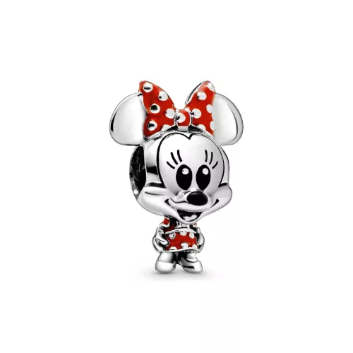 Charm Minnie Mouse con Vestido de Lunares y Lazo - 798880C02