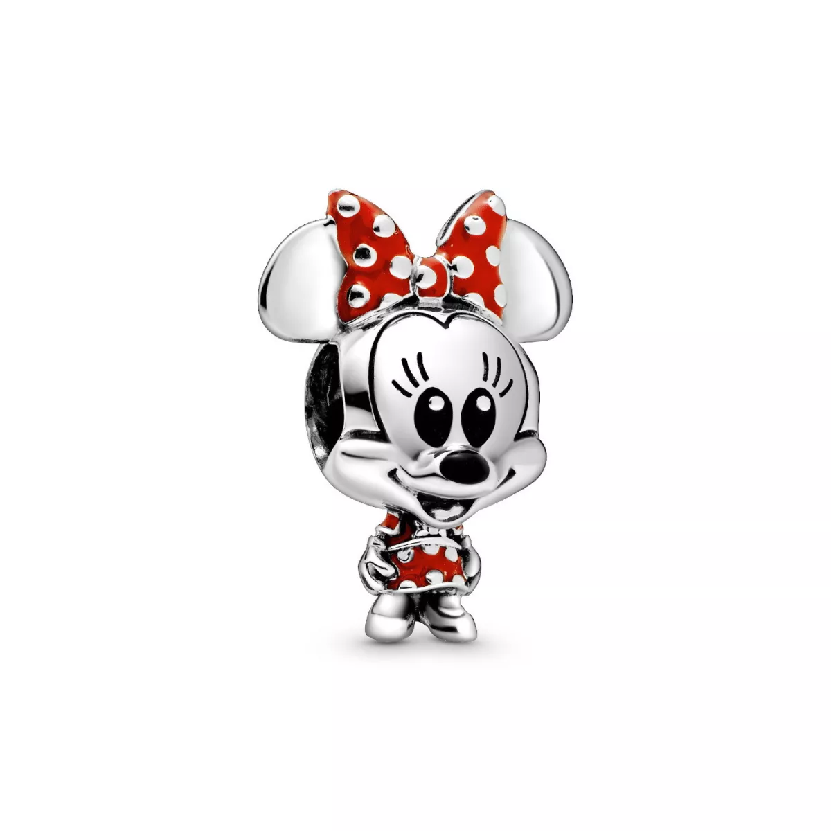 Charm Minnie Mouse con Vestido de Lunares y Lazo - 798880C02