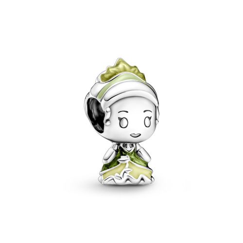 Charm en plata de llei Princesa Tiana i el Gripau de Disney - 799510C01