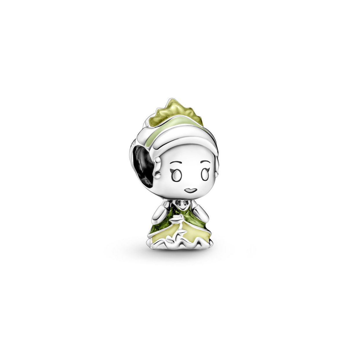 Charm en plata de llei Princesa Tiana i el Gripau de Disney - 799510C01