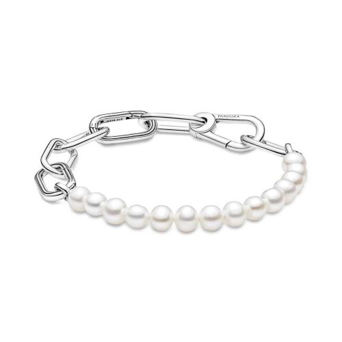 Polsera de Baules i Perles Cultivades d´Aigua Dolça Pandora ME - 599694C01-3