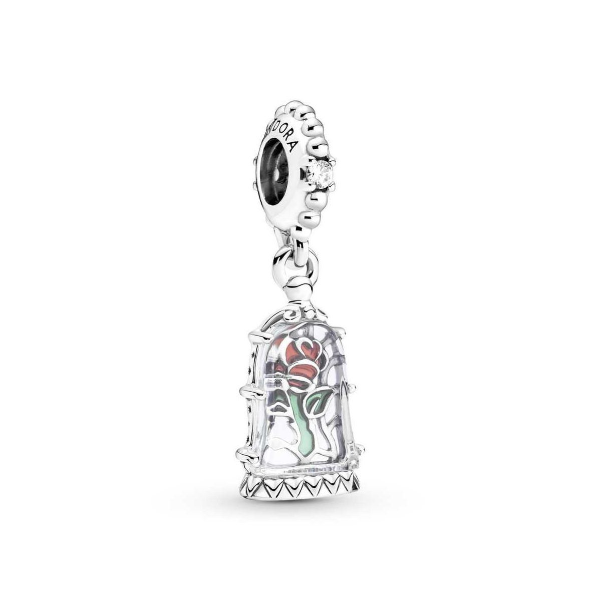 Charm Colgante  Rosa Encantada de La Bella y la Bestia de Disney - 790024C01