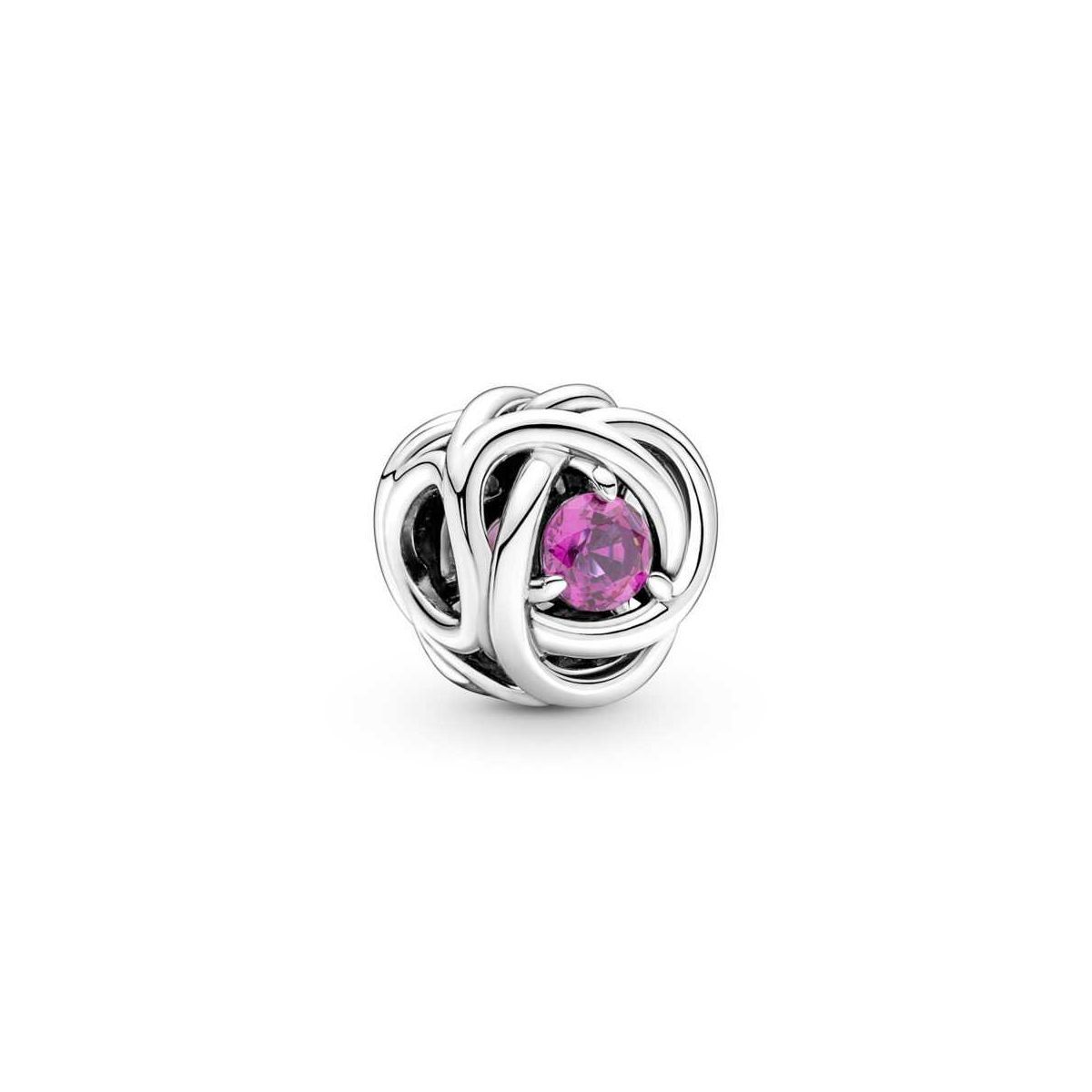 Charm Círculo Eternity Rosa - 790065C05 Charm Círculo Eternity Rosa - 790065C05