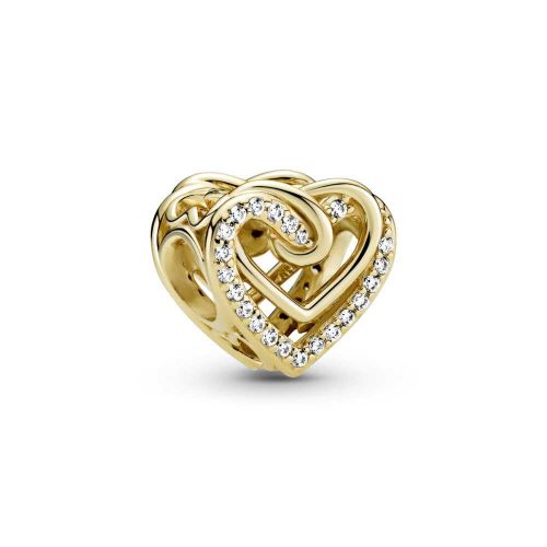 Charm Corazones Brillantes Entrelazados - 769270C01