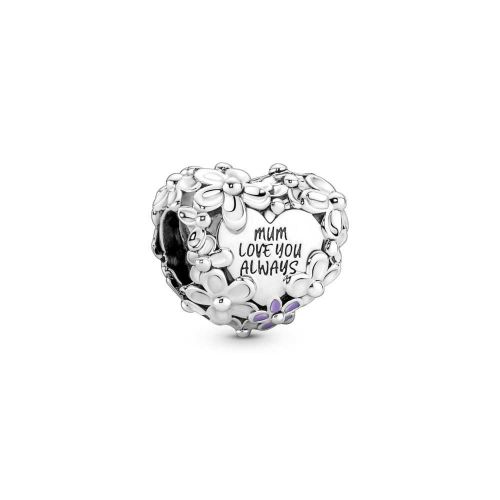Charm Corazón Margarita Mamá - 791155C01 Charm Corazón Margarita Mamá - 791155C01