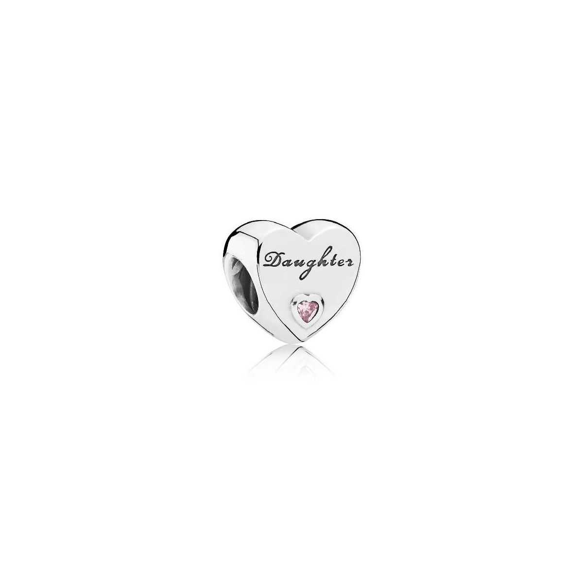 Charm de plata de llei Amor de Filla - 791726PCZ