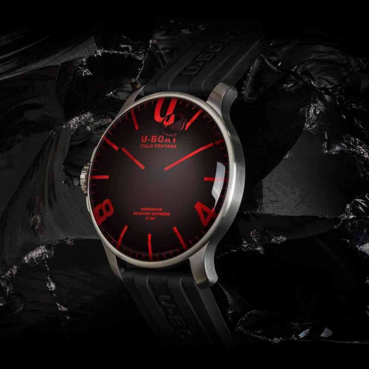 U-Boat Darkmoon 44mm Red Glass - 8465/A