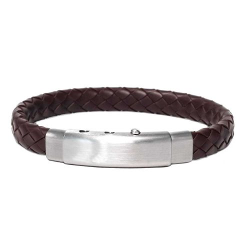 Pulsera BORSARI RALLY Brown Talla S - BR-RALLYKA04