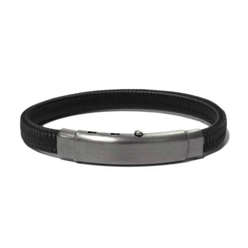 Polsera BORSARI NAUTICO Black Talla S - BR-POLY535B