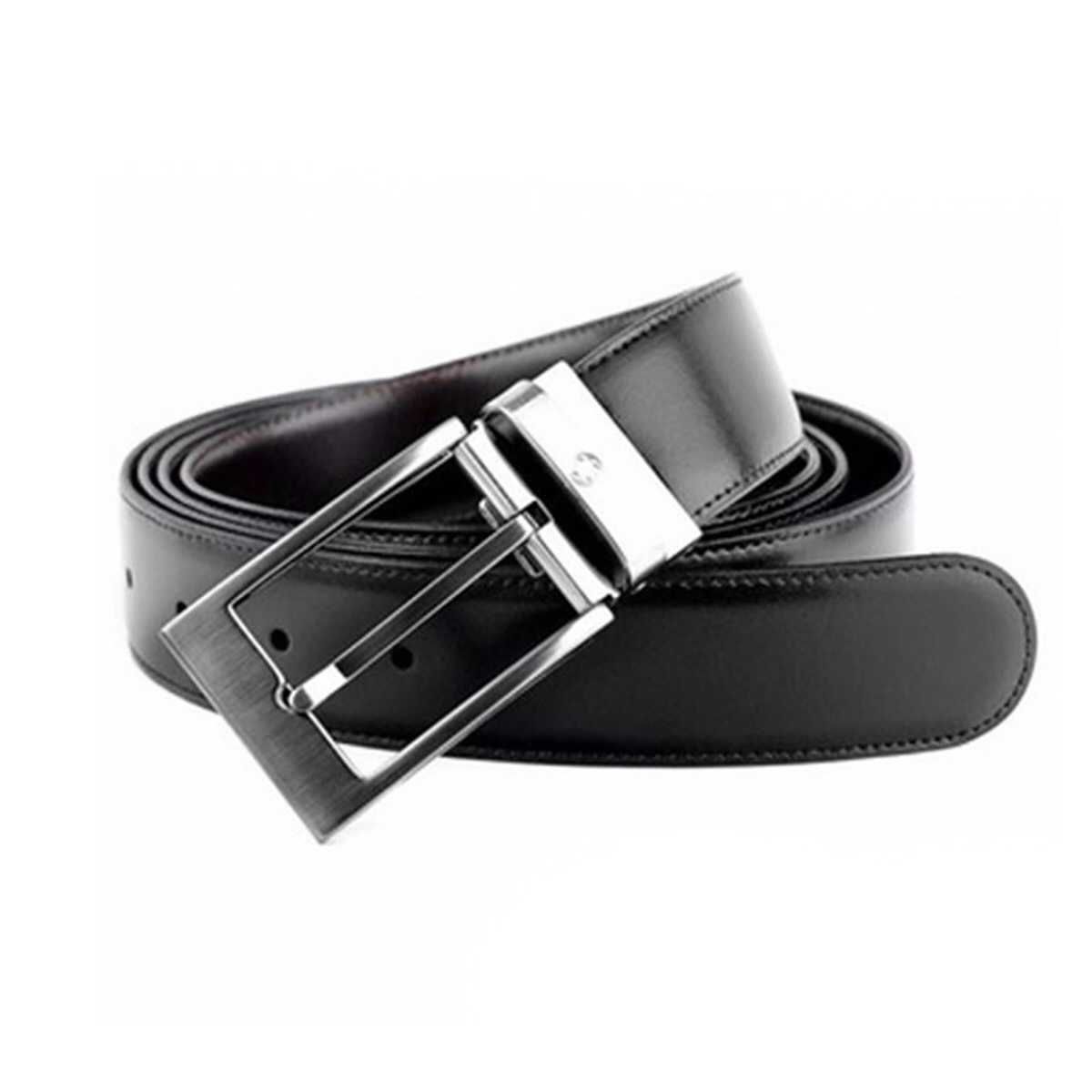 Cinturón Montblanc Piel y Rutenio - 105090 Cinturón Montblanc Piel y Rutenio - 105090