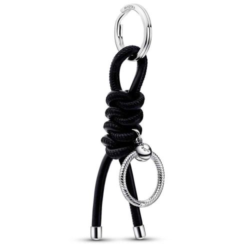 Clauer per charms Pandora Moments de plata de llei i Teixit Vegetal - 392260C01