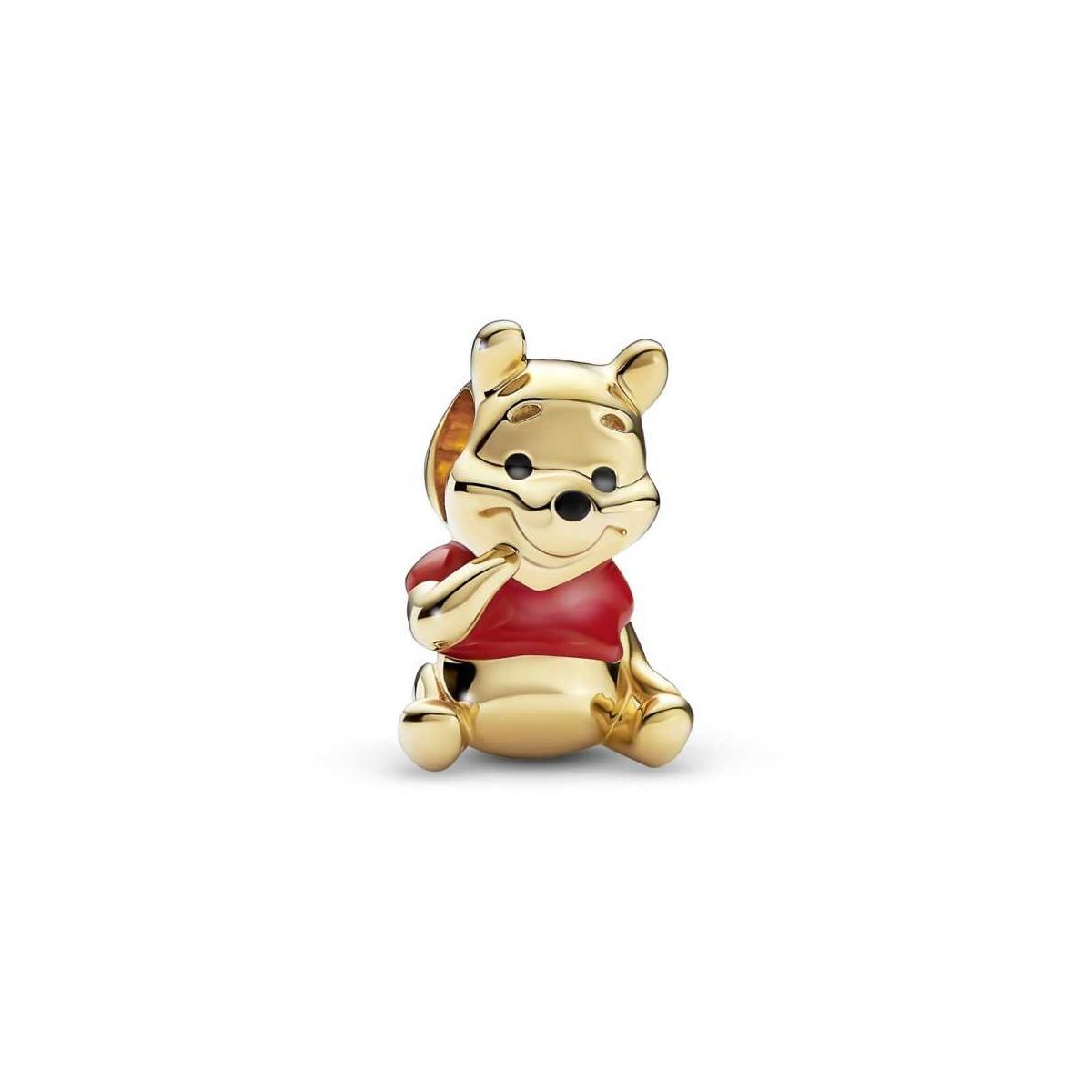 Charm amb un recobriment en or de 14k Ós Winnie the Pooh de Disney - 762212C01