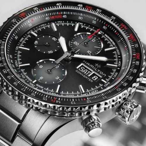 Hamilton Khaki Aviation Converter Auto Chrono - H76726130