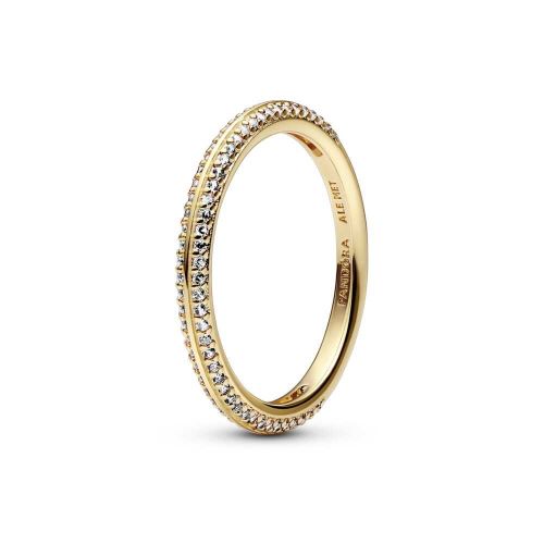 Anillo en oro de 14k en Pavé colección ME  - 169679C01-54