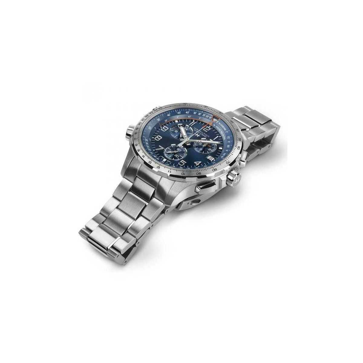 Hamilton Khaki X-WIND GMT Chrono Quartz - H77922141