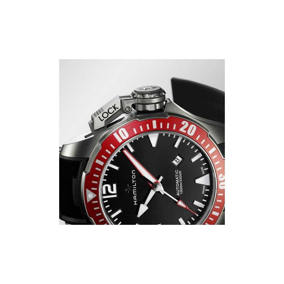 Hamilton Khaki Navy Frogman Titanium Auto - H77805335