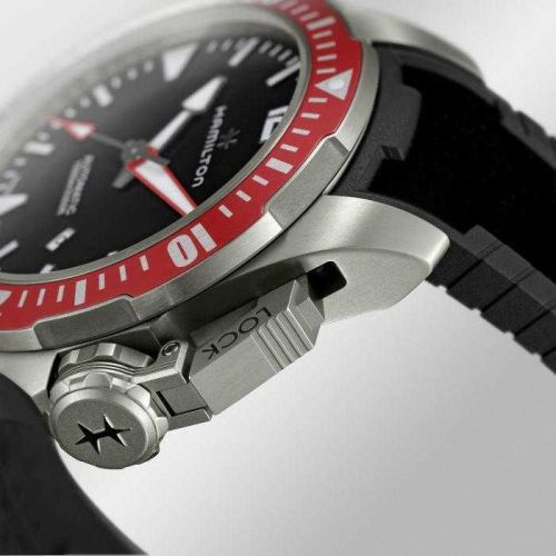 Hamilton Khaki Navy Frogman Titanium Auto - H77805335