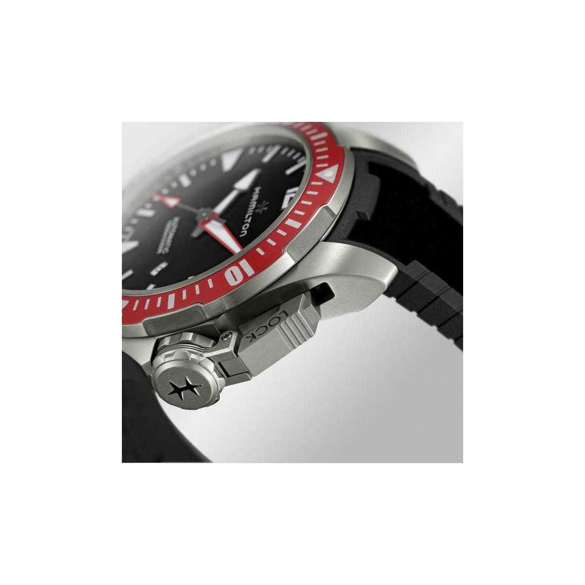 Hamilton Khaki Navy Frogman Titanium Auto - H77805335