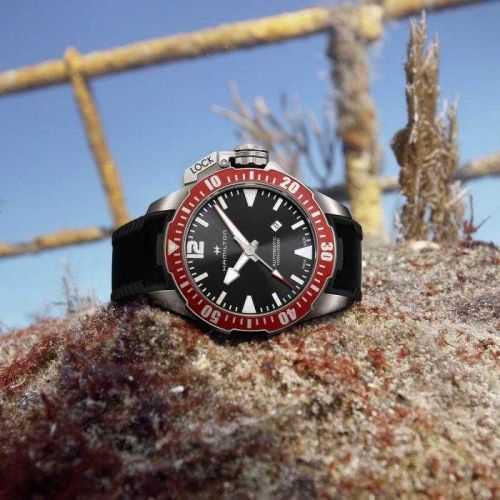 Hamilton Khaki Navy Frogman Titanium Auto - H77805335