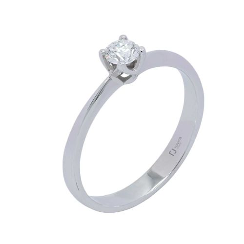 Solitari or blanc i diamant 0,15 cts - 449712