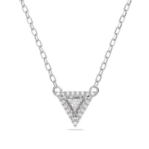 Collar Ortyx, Talla triangular, Blanc, Bany de rodi - 5642983