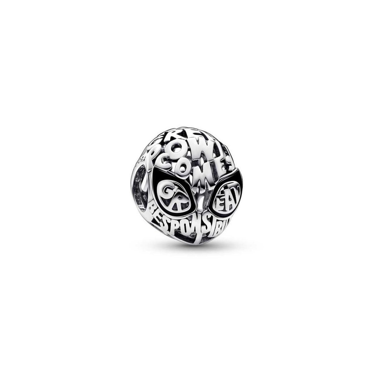 Charm plata Máscara Spider-Man de Marvel  - 792351C01