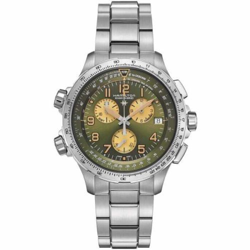 Hamilton Khaki X-WIND GMT Chrono Quartz - H77932160