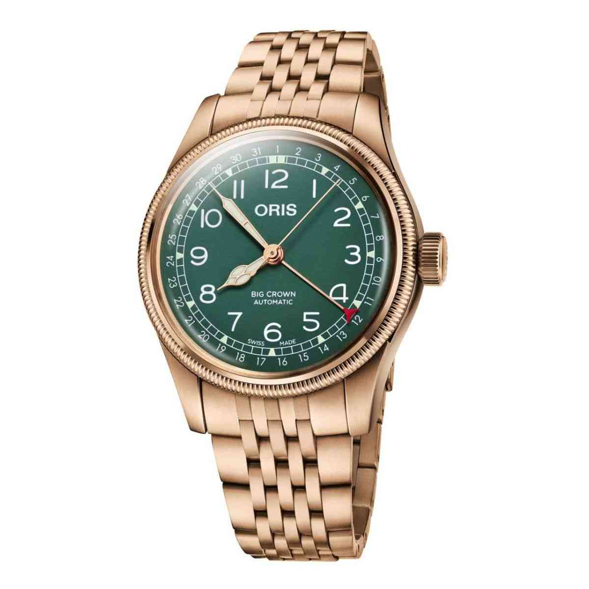 Oris Big Crown Bronze Pointer Date- 01 754 7741 3167-07 8 20 01