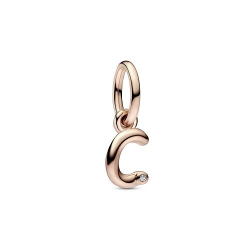 Charm Colgante oro rosa Alfabeto Letra Minúscula C​ - 782472C01