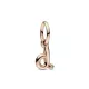 Charm Colgante oro rosa Alfabeto Letra Minúscula D - 782534C01