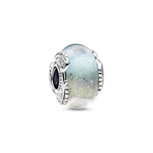 Charm Cristall Murano Multicolor plata & Ploma Corbada - 792577C00