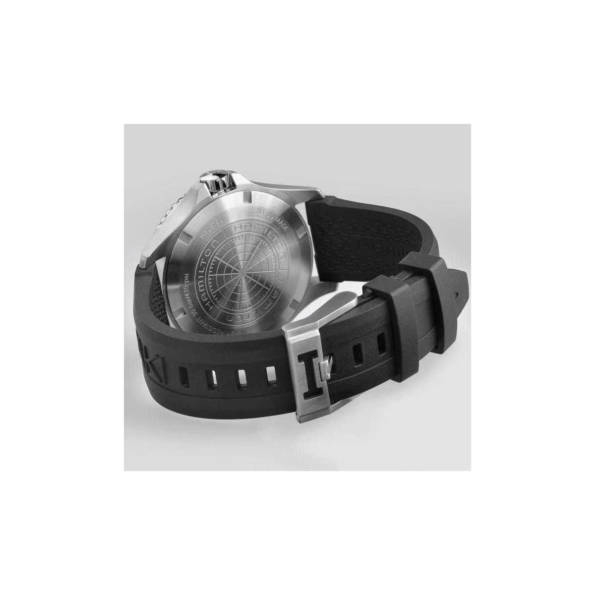 parte trasera Hamilton Khaki Navy Scuba Auto - H82515330
