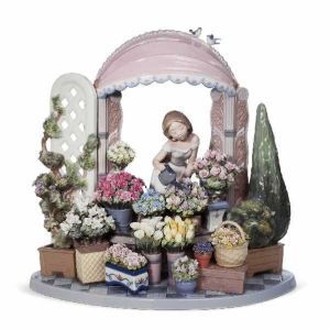 Florecer Romántico de Porcelana Lladró - 01008250