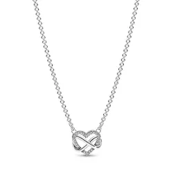 Collar de plata Cor Infinit Brillant - 392666C01-50