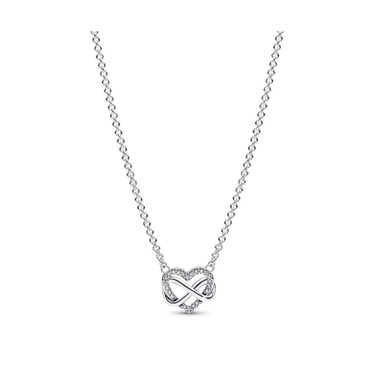 Collar de plata Cor Infinit Brillant - 392666C01-50