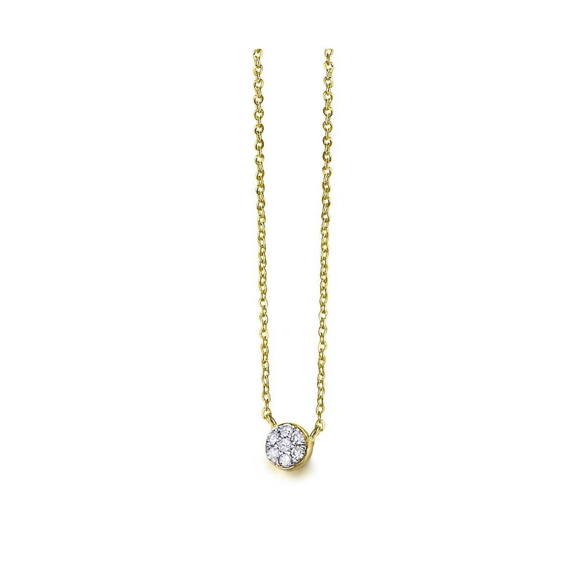 Collaret or groc i diamants - GD128OA.00 Collaret or groc i diamants - GD128OA.00