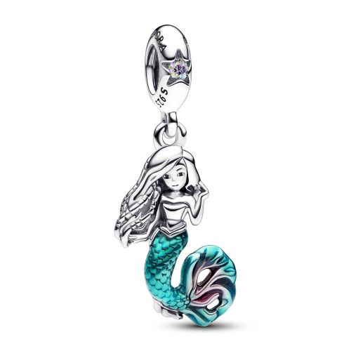 Charm Penjoll plata La Sireneta Ariel de Disney - 792695C01