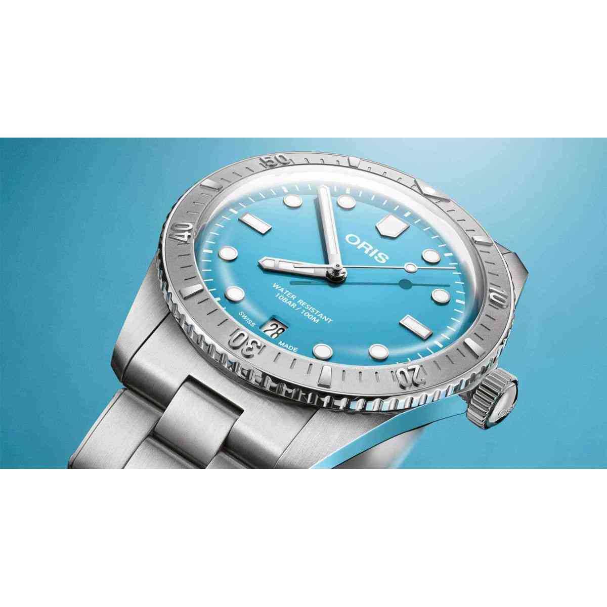 Oris Divers Sixty-Five Cotton Candy