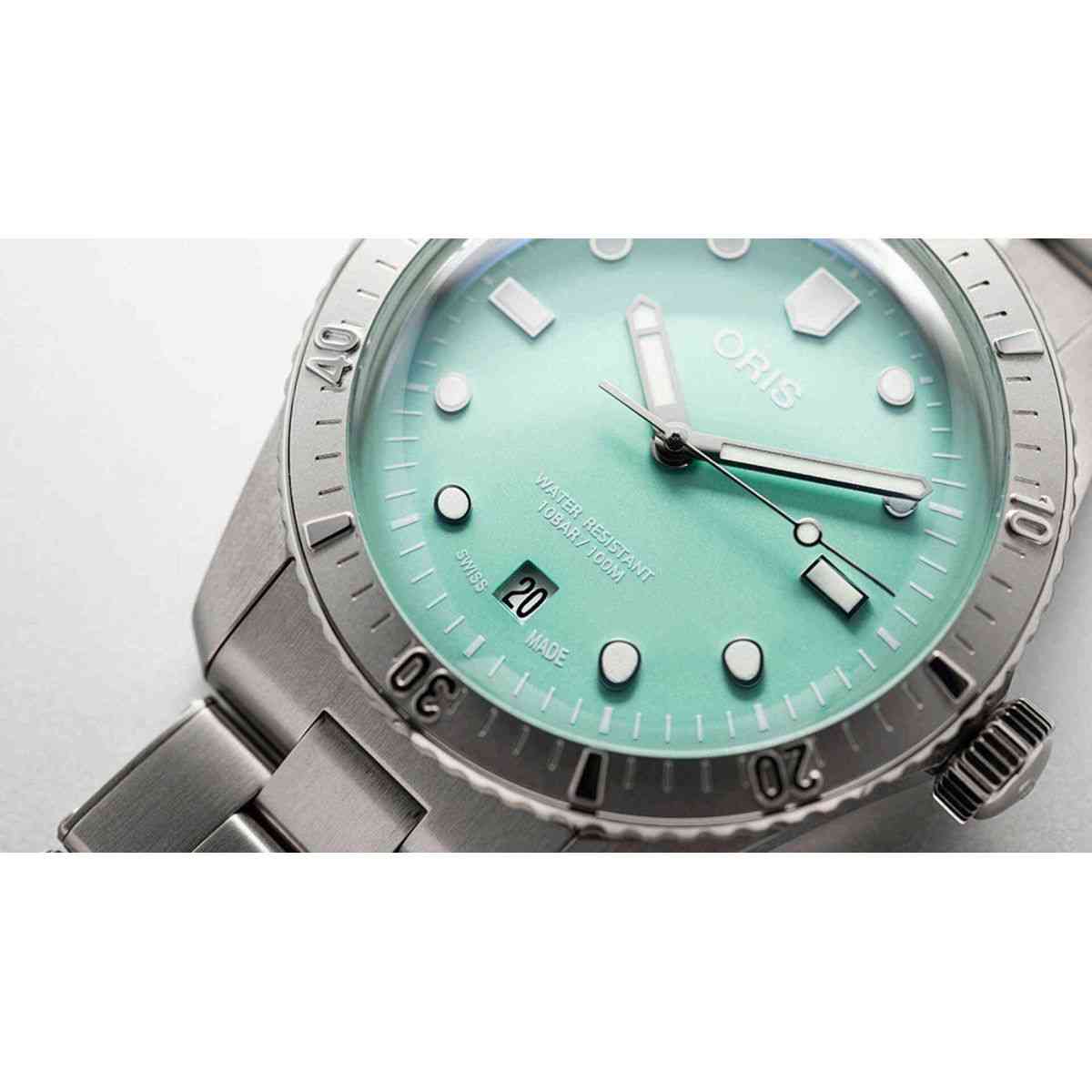 gran Oris Divers Sixty-Five Cotton Candy - 01 733 7771 4057-07 8 19 18