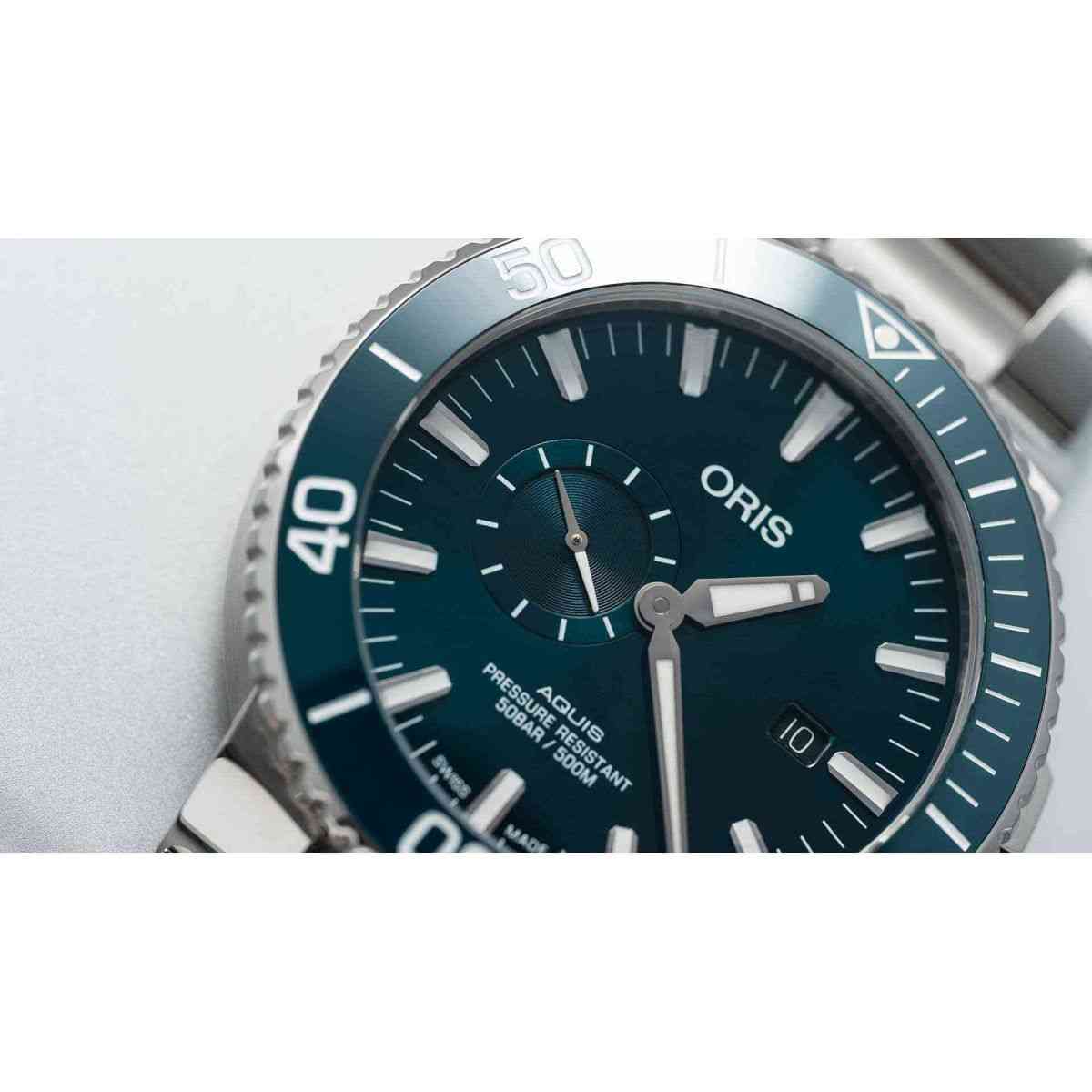 cerca Oris Aquis Small Second Date - 01 743 7733 4155-07 8 24 05PEB