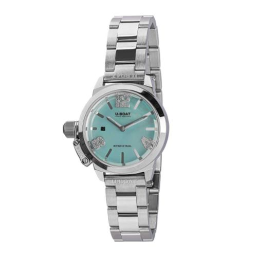 U-Boat Classico Lady Acquamarine 30mm - 8900