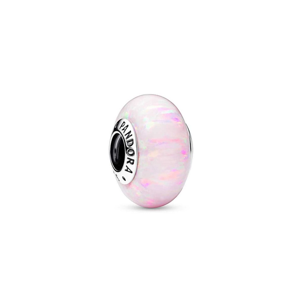Charm plata Rosa Opalescente - 791691C03