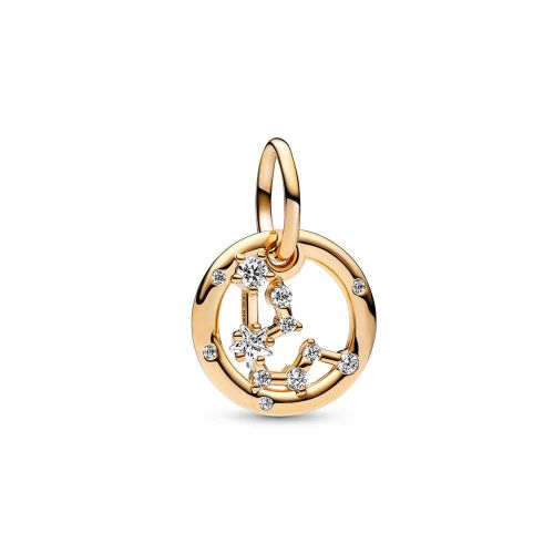 Charm Colgante oro Zodiaco Acuario - 762717C01 Charm Colgante oro Zodiaco Acuario - 762717C01