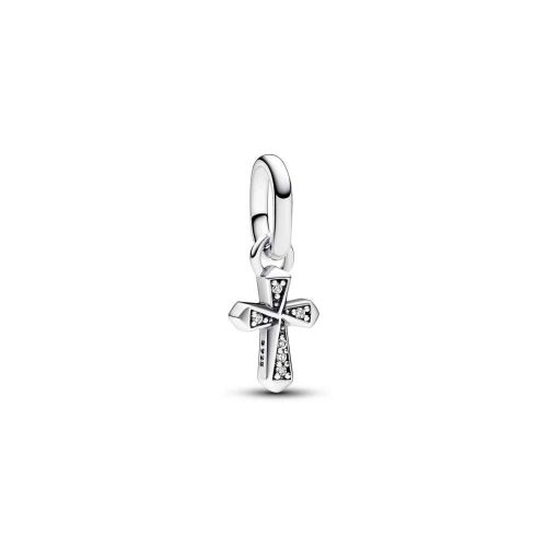 Charm Mini Colgante Pandora ME plata Cruz Brillante  - 793044C01