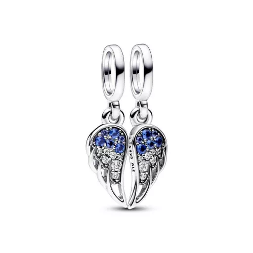 Charm Colgante plata Alas de Ángel Brillantes Divisible - 792821C01