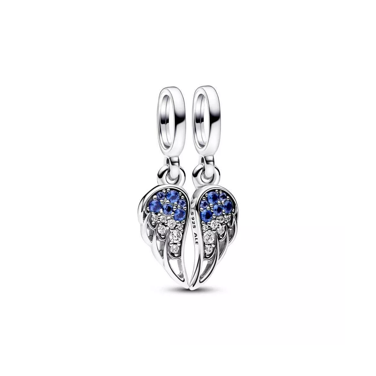 Charm Colgante plata Alas de Ángel Brillantes Divisible - 792821C01