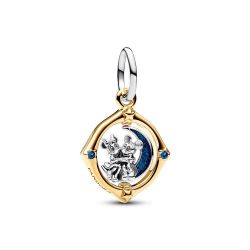 Charm Luna Giratòria Mickey i Minnie Mouse Dos Tons - 762955C01