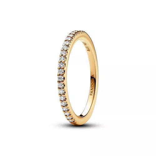 Anillo en oro Banda Brillante - 162999C01-56